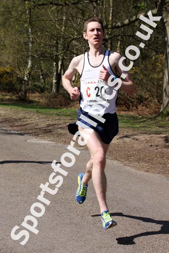 Mens ERRA 12 Stage Road Relay, Sutton Park, Sutton Coldfield, Birmingham. Photo: David T. Hewitson/Sports for All Pics